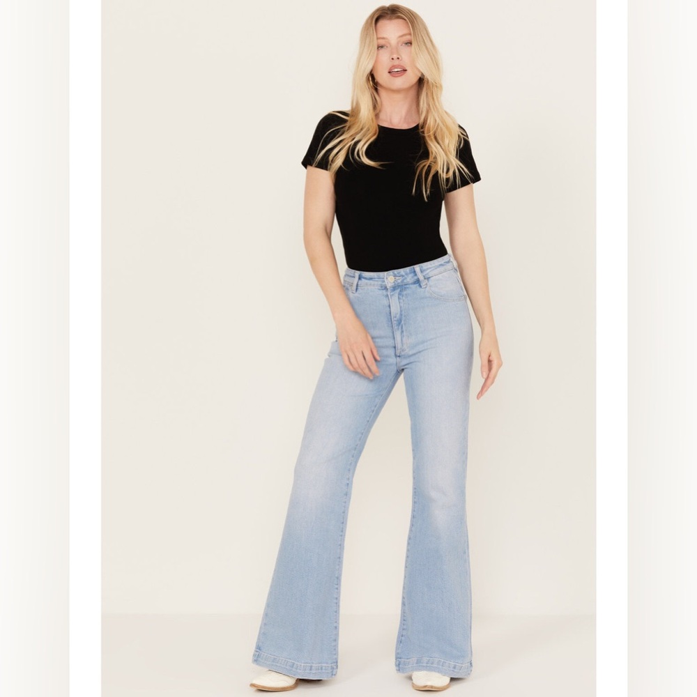 ROLLA'S Light Blue Flare Jeans